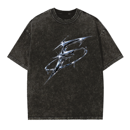 Vintage Washed Frayed Edge T-Shirt